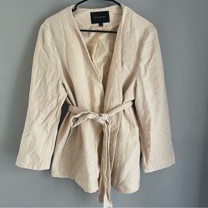 Banana Republic beige or cream blazer